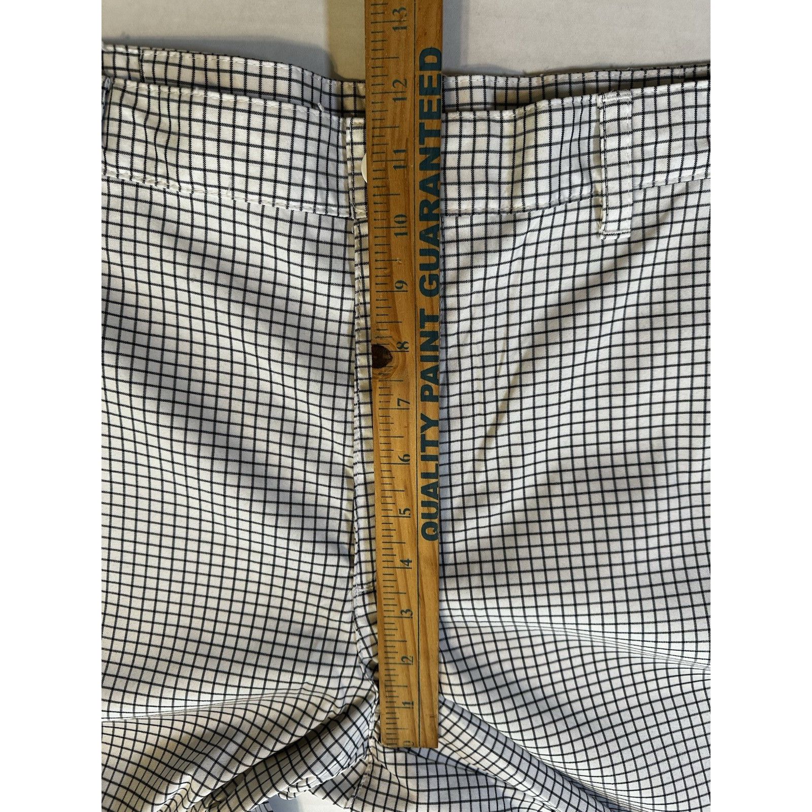 Izod Izod Golf Chino Shorts White/Black Check W36 Preppy Gorpcore Size US 36 / EU 52 - 10 Thumbnail