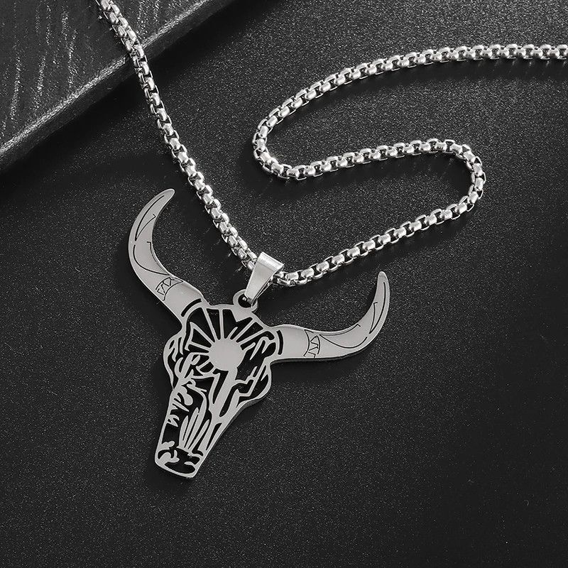 Jewelry × Vintage Bull Head Taurus Necklace Size ONE SIZE - 3 Thumbnail