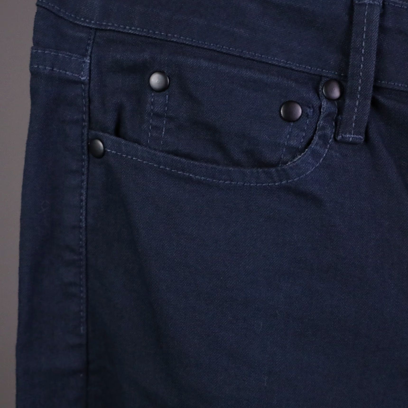 Vintage TBVM Chino Pants Mens 29 Navy Blue Slim Straight Leg Slim Chino 5-Pocket Casual Travel Modern City Preppy Jeans Mens Size US 29 - 3 Thumbnail