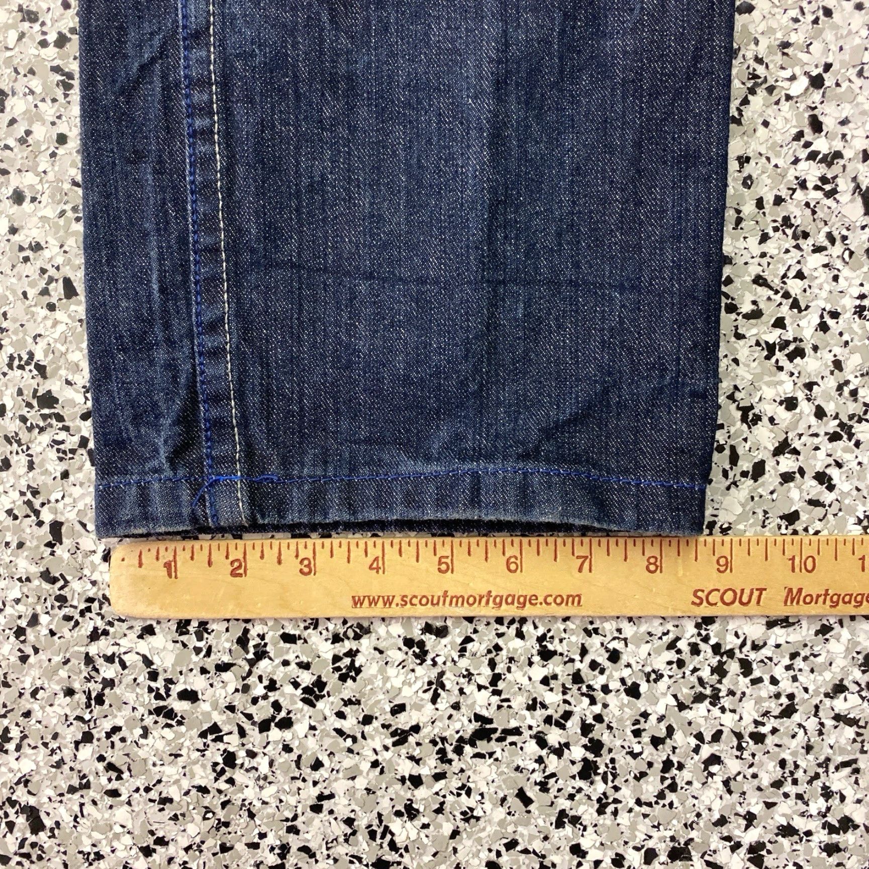Vintage VINTAGE Red Ape Jeans Baggy Y2K Embroidered Jeans Wide-Leg 38 Blue EUC Mens Jeans Size US 38 / EU 54 - 2 Thumbnail