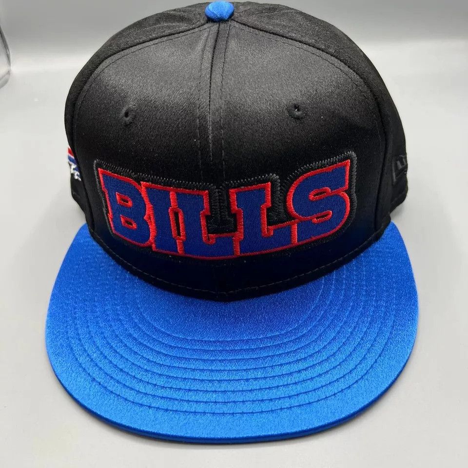 New Era Buffalo Bills Hat Men 7 3/8 59Fifty New Era NFL Fitted Cap Size ONE SIZE - 2 Thumbnail