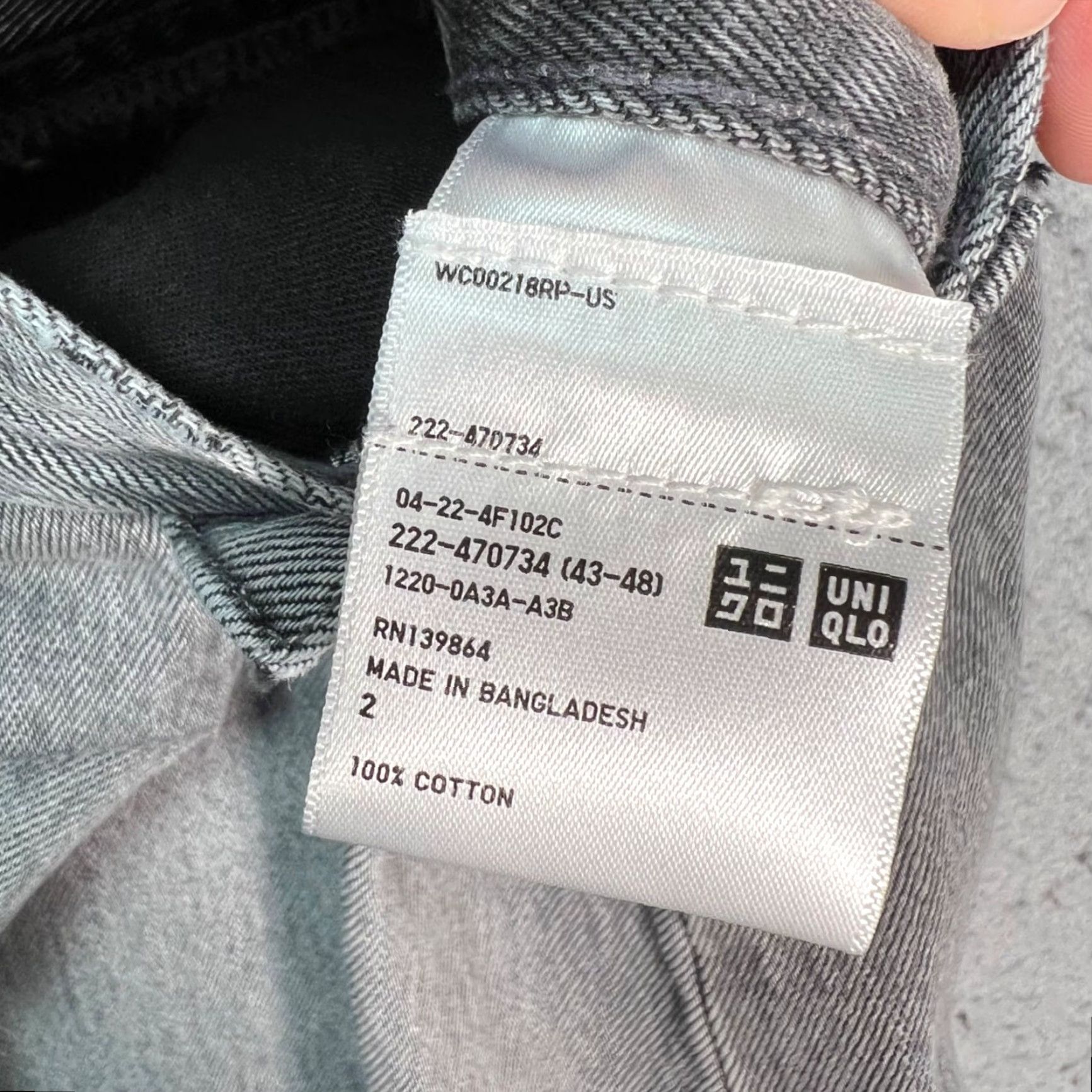 Uniqlo Uniqlo Womens Denim Midi Skirt 100% Cotton Gray Size 2 Satin/Denim? Wait. Size 26" / US 2 / IT 38 - 4 Thumbnail