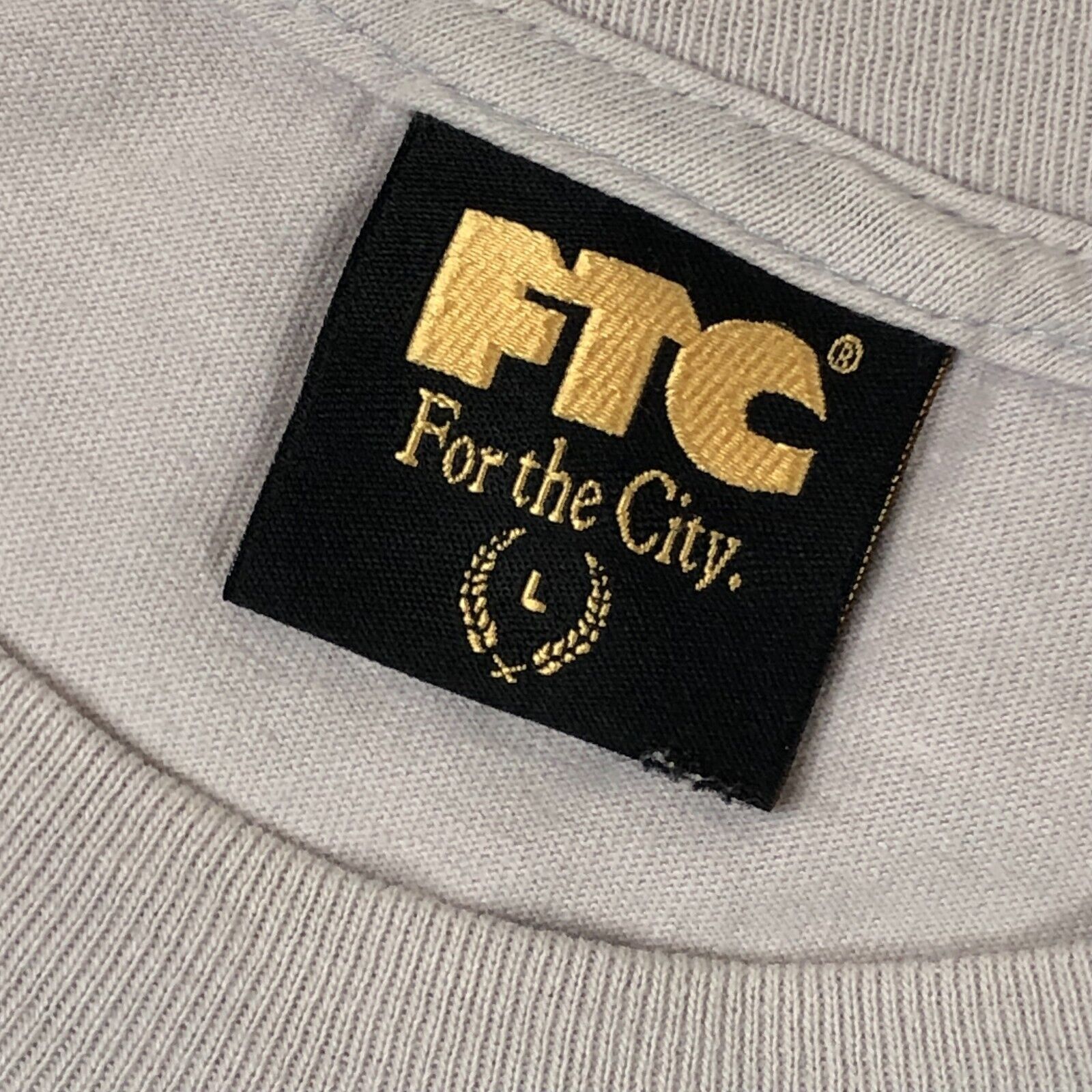 FTC × Vintage FTC Skateboards Big F Logo Letters Gray Tee T Shirt Large Size US L / EU 52-54 / 3 - 4 Thumbnail