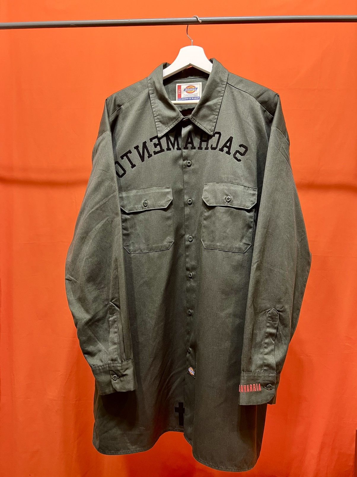 Willy Chavarria WILLY CHAVARRIA big willy overshirt, 3xl dickies 