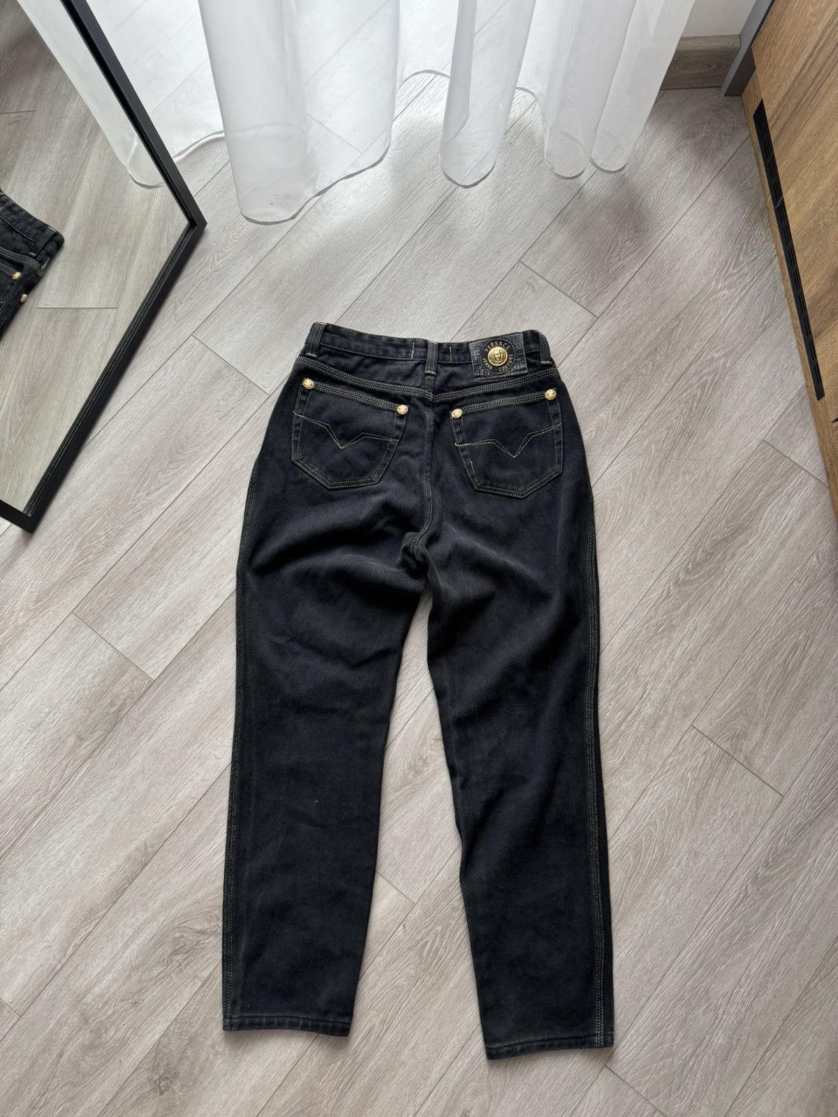 Versace Jeans Couture 90s Vintage Versace Jeans Medusa Logo Size 32" / US 10 / IT 46 - 1 Thumbnail