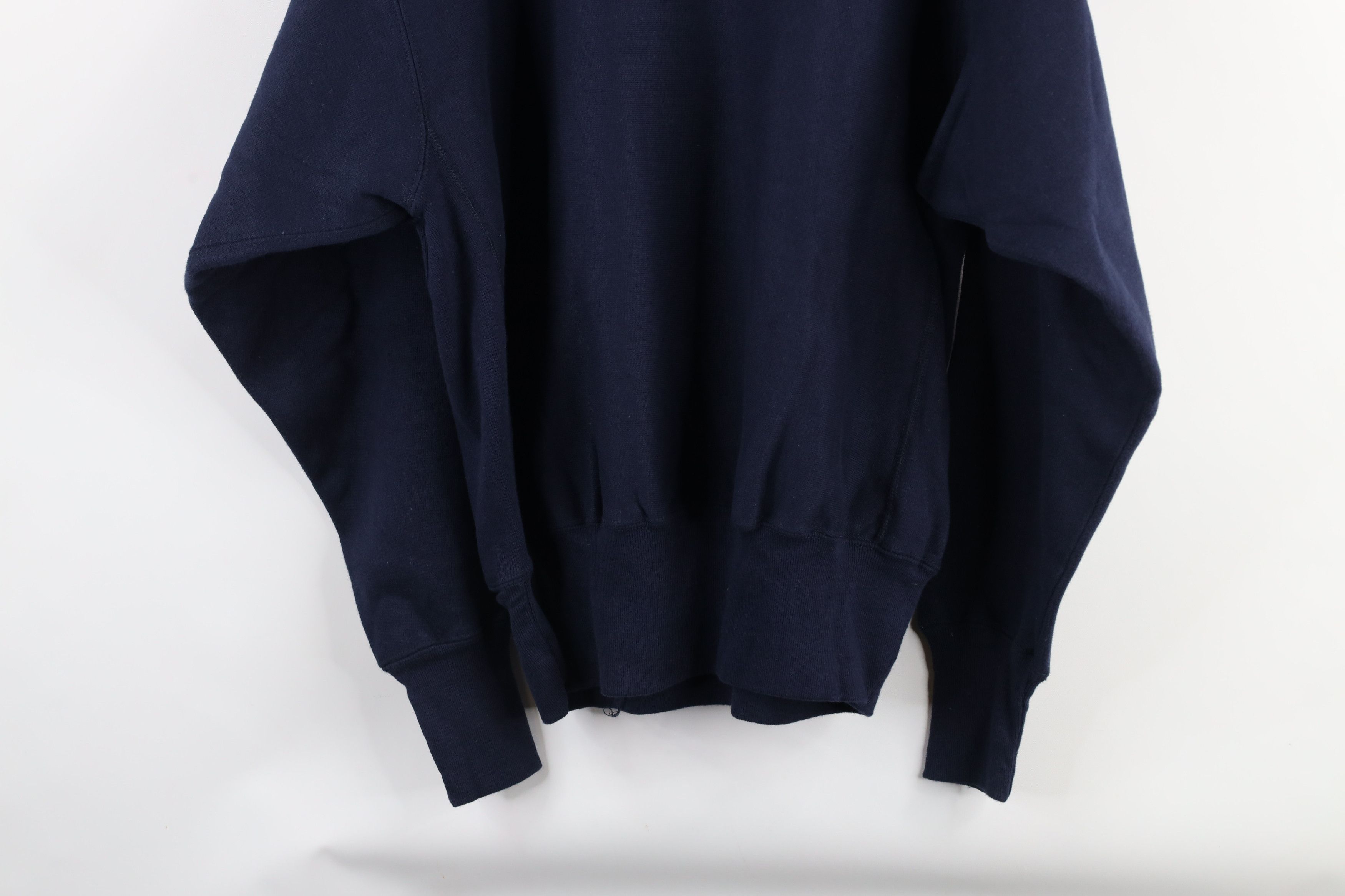Champion × Vintage Vintage 90s Champion Reverse Weave Sweatshirt Blue USA Size US M / EU 48-50 / 2 - 9 Thumbnail