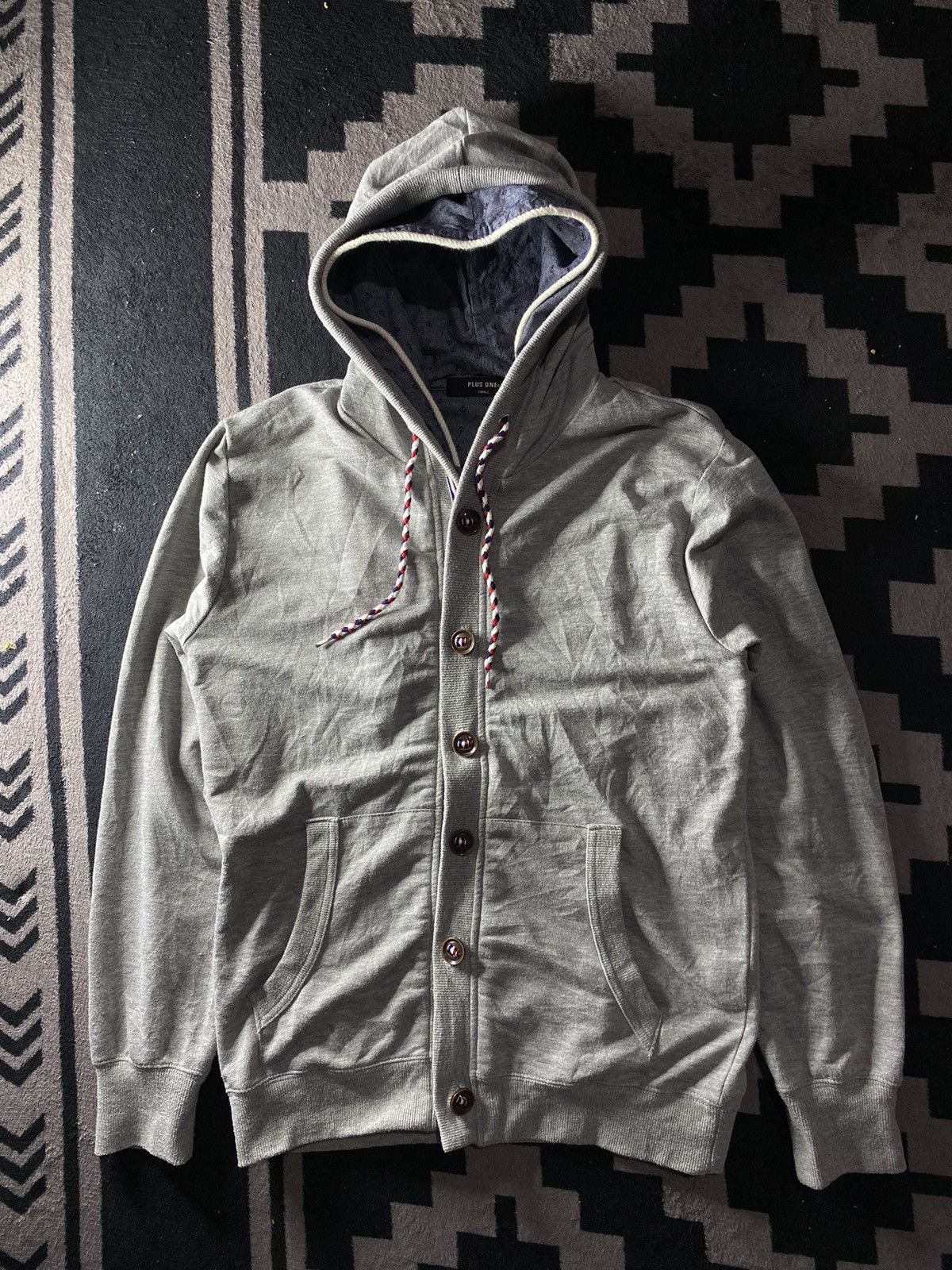 5351 POUR LES HOMMES Japanese plus one double layers hoodie Size US S / EU 44-46 / 1 - 2 Thumbnail