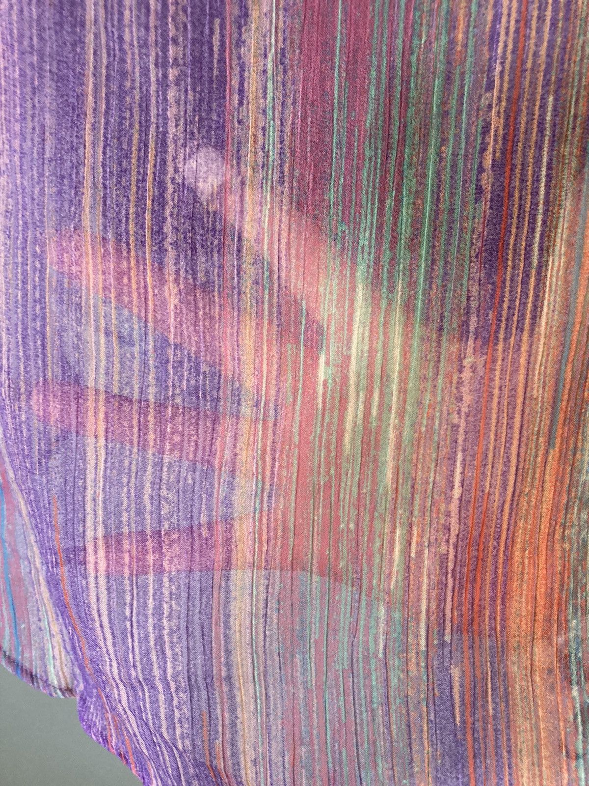 Other Echo colorful sheer poncho blouse cover up Size M / US 6-8 / IT 42-44 - 3 Thumbnail