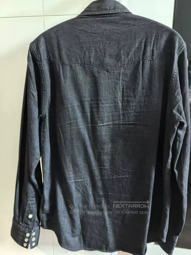 RRL Ralph Lauren RRL Ralph Lauren Western denim shirt Size US M / EU 48-50 / 2 - 2 Thumbnail
