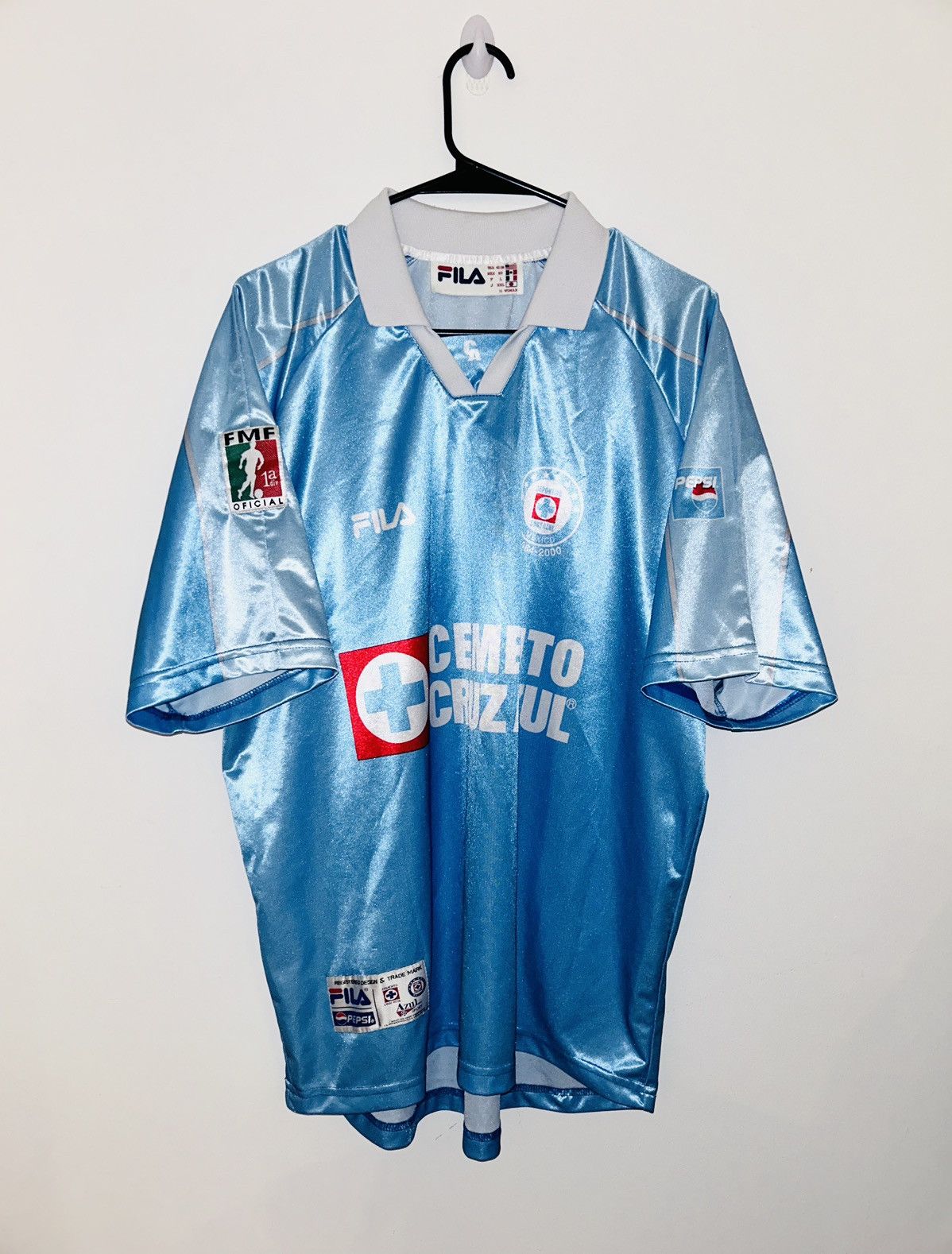 Soccer jersey vintage rare Cruz Azul size fashion L