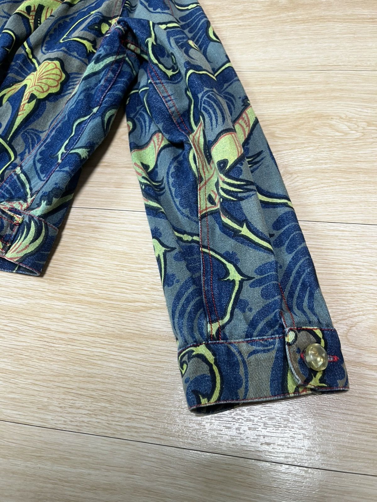 Vivienne Westwood Vivienne westwood Grand hotel paisley Printing denim jacket Size US M / EU 48-50 / 2 - 6 Thumbnail