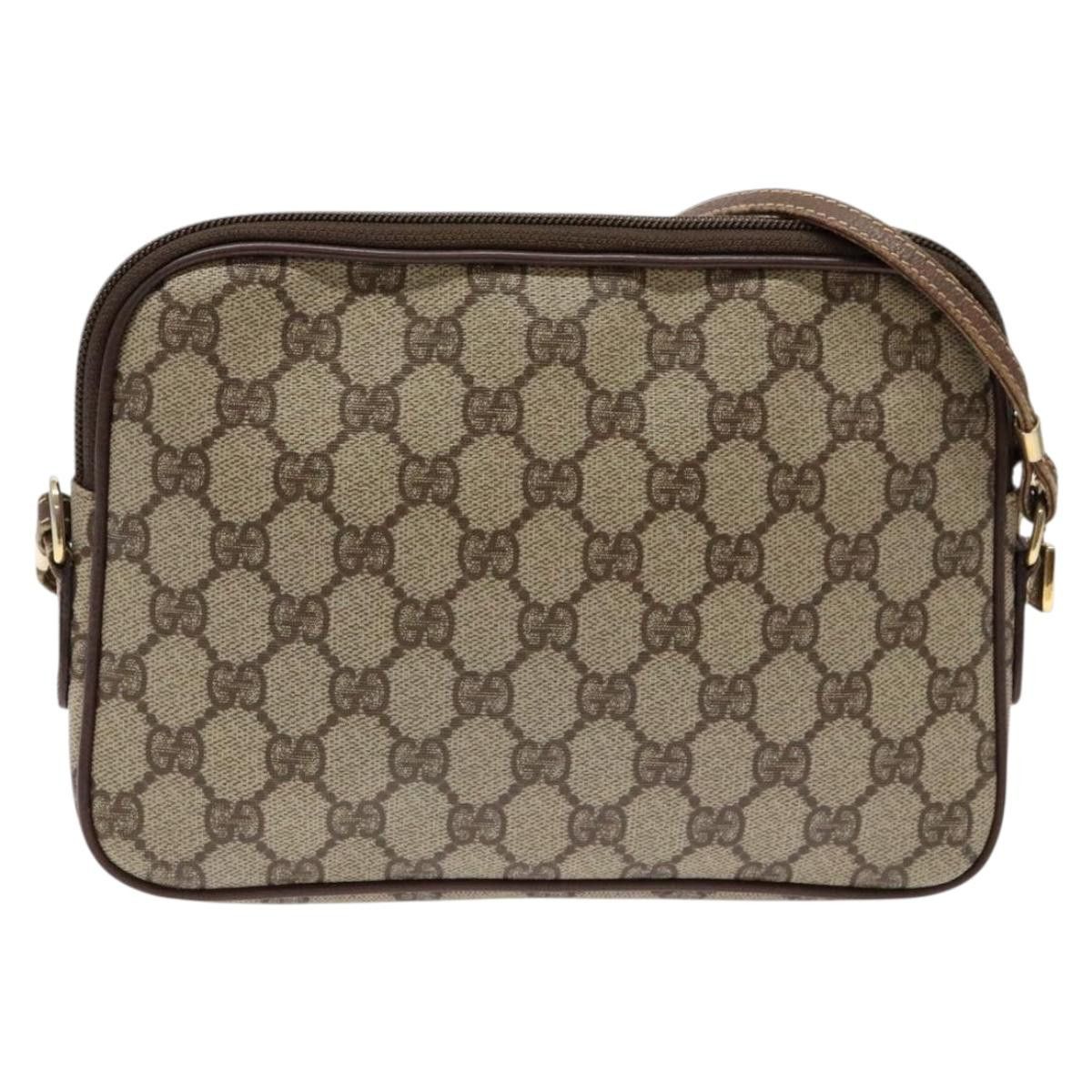 Gucci GUCCI GG Supreme Shoulder Bag Pvc Beige Gold 007 115 6428 Size ONE SIZE - 3 Thumbnail
