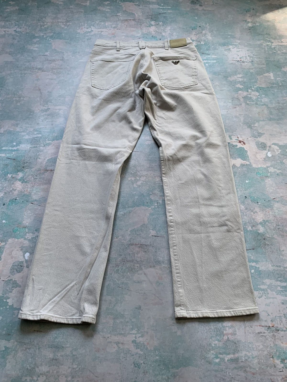 Armani Armani Jeans Y2K Eco-Wash Casual Denim Pants Hype 2000s Size US 34 / EU 50 - 16 Thumbnail