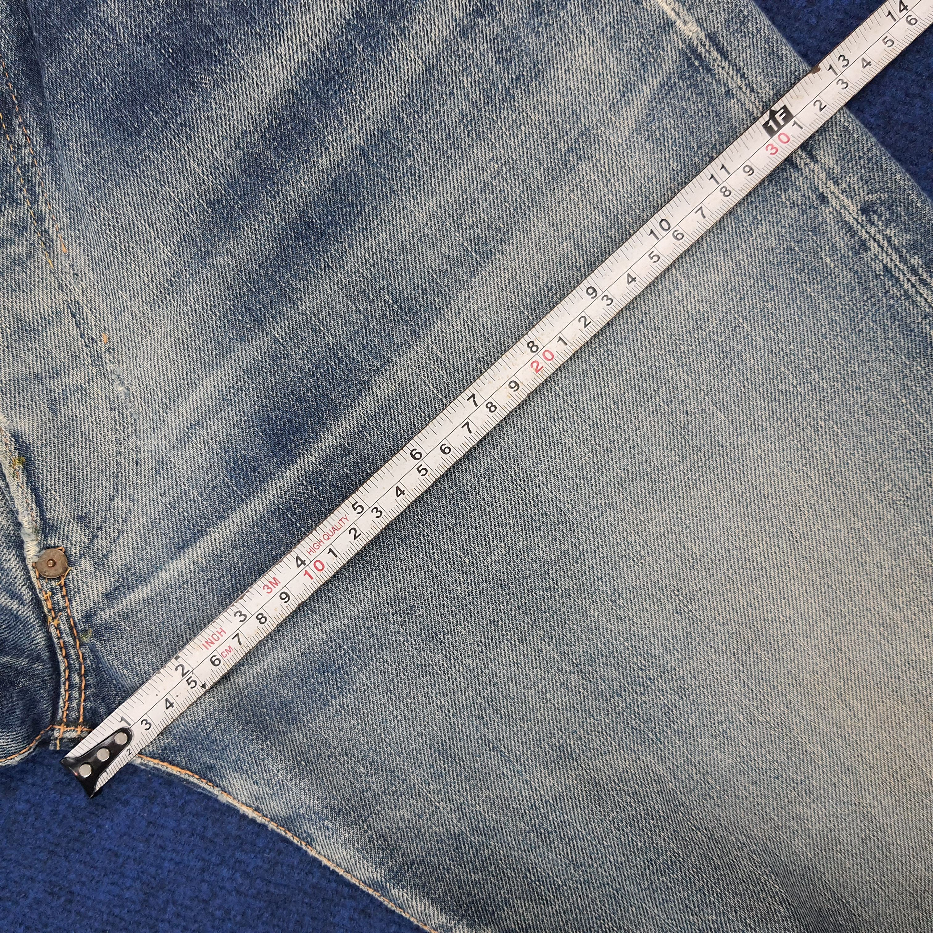 Evisu Vintage Evisu Salvadge Japan Brand Custom Daicock Jeans Size US 27 - 12 Thumbnail