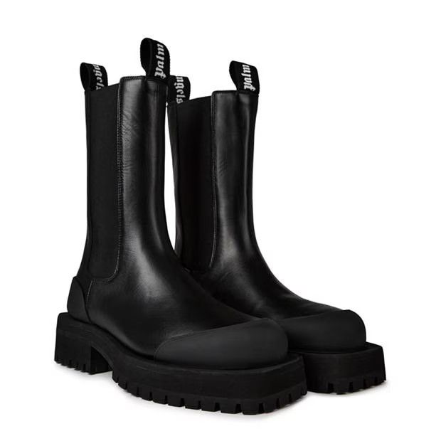 Palm Angels o1y1125 Ankle Boots in Black Size US 6 / IT 36 - 3 Thumbnail