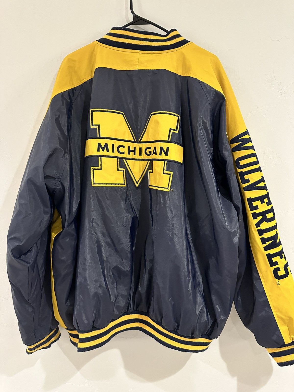 Vintage Michigan Varsity Jacket SIZE XXXL (PLZ READ DESCRIPTION) Size US XXL / EU 58 / 5 - 2 Thumbnail