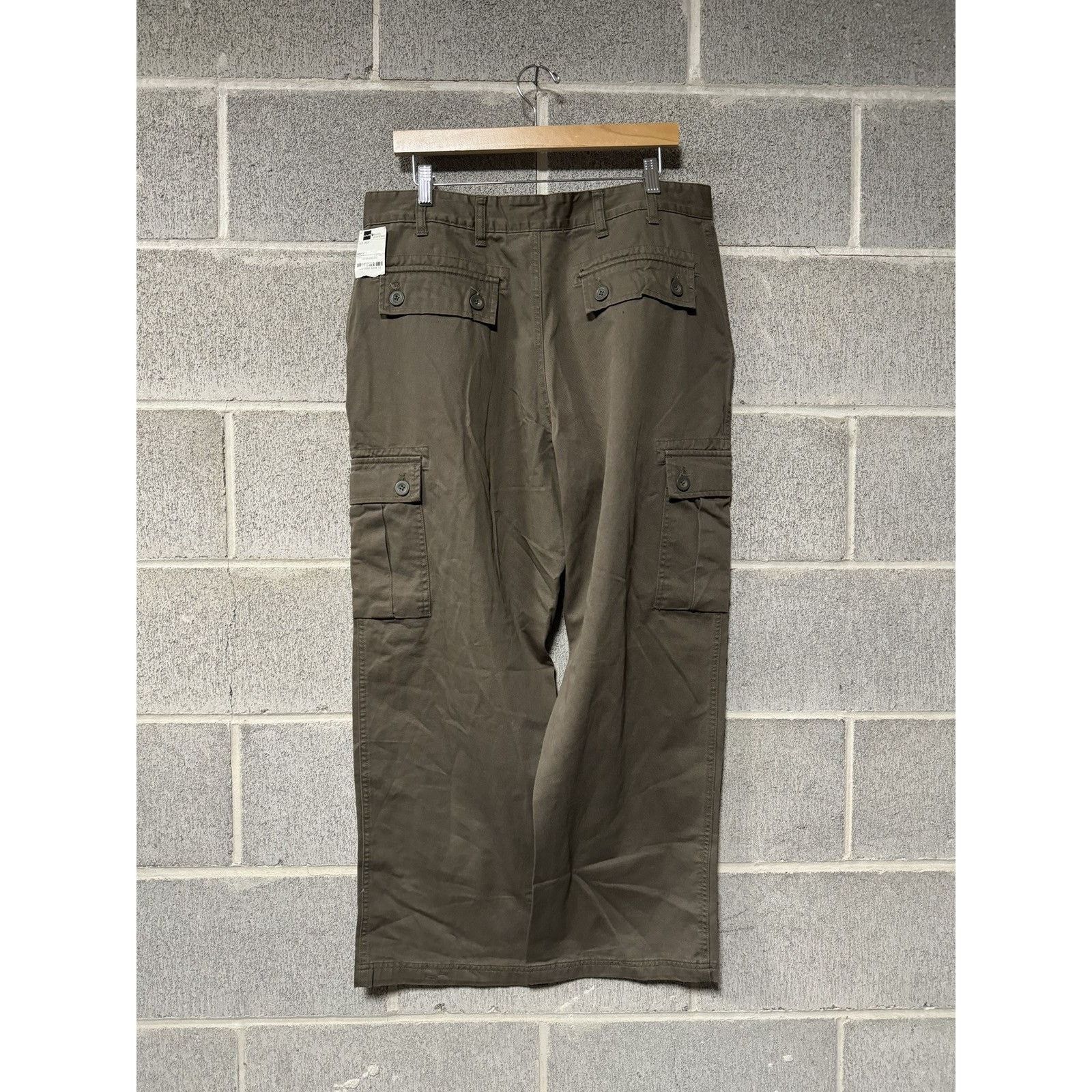 Vintage Vintage Y2K Arizona Baggy Green Cargo Pants Size US 36 / EU 52 - 2 Thumbnail