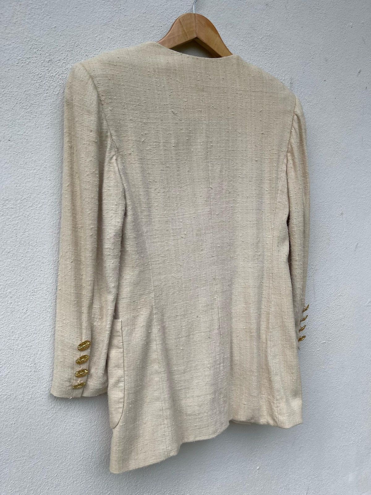 Gucci × Vintage Vintage Gucci Silk Coat Jacket Size S / US 4 / IT 40 - 9 Thumbnail