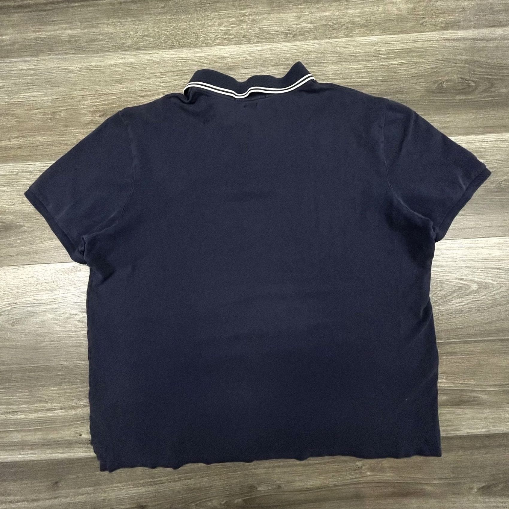Polo Ralph Lauren Vintage Polo Ralph Lauren Shirt Mens 2XL Navy Pro Fit Short Sleeve RARE Size US XXL / EU 58 / 5 - 3 Thumbnail