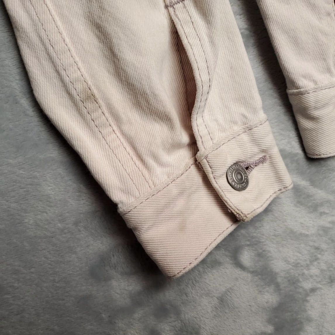 Denime VINTAGE Levis Premium Jacket Womens Small Denim Jean Long Sleeve Classic Trucker Size S / US 4 / IT 40 - 4 Thumbnail