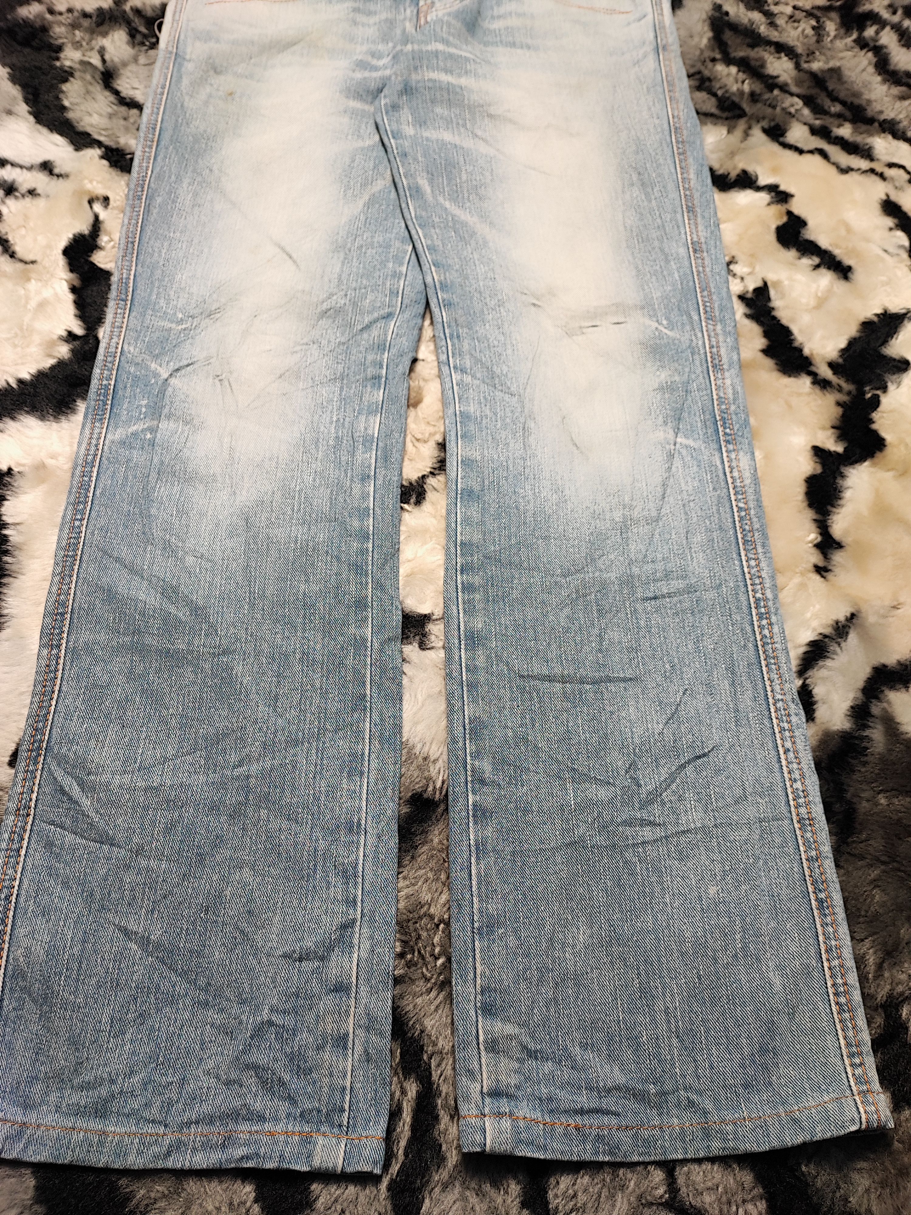 Edwin × Japanese Brand Edwin Blue Trip Punk Distressed Jeans Size US 31 - 3 Thumbnail