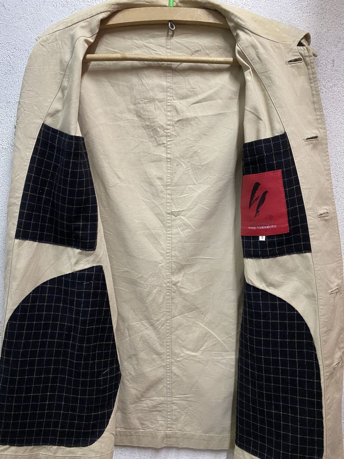Yohji Yamamoto Yohji yamamoto Red Label button Size US M / EU 48-50 / 2 - 2 Thumbnail