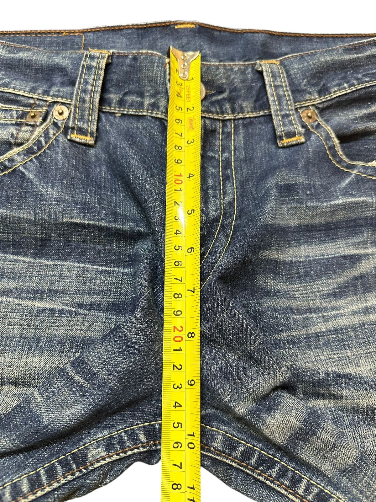 Levi's Vintage 90 Levis 503 Blue Faded Wash Distress Baggy Jeans Size US 34 / EU 50 - 16 Thumbnail