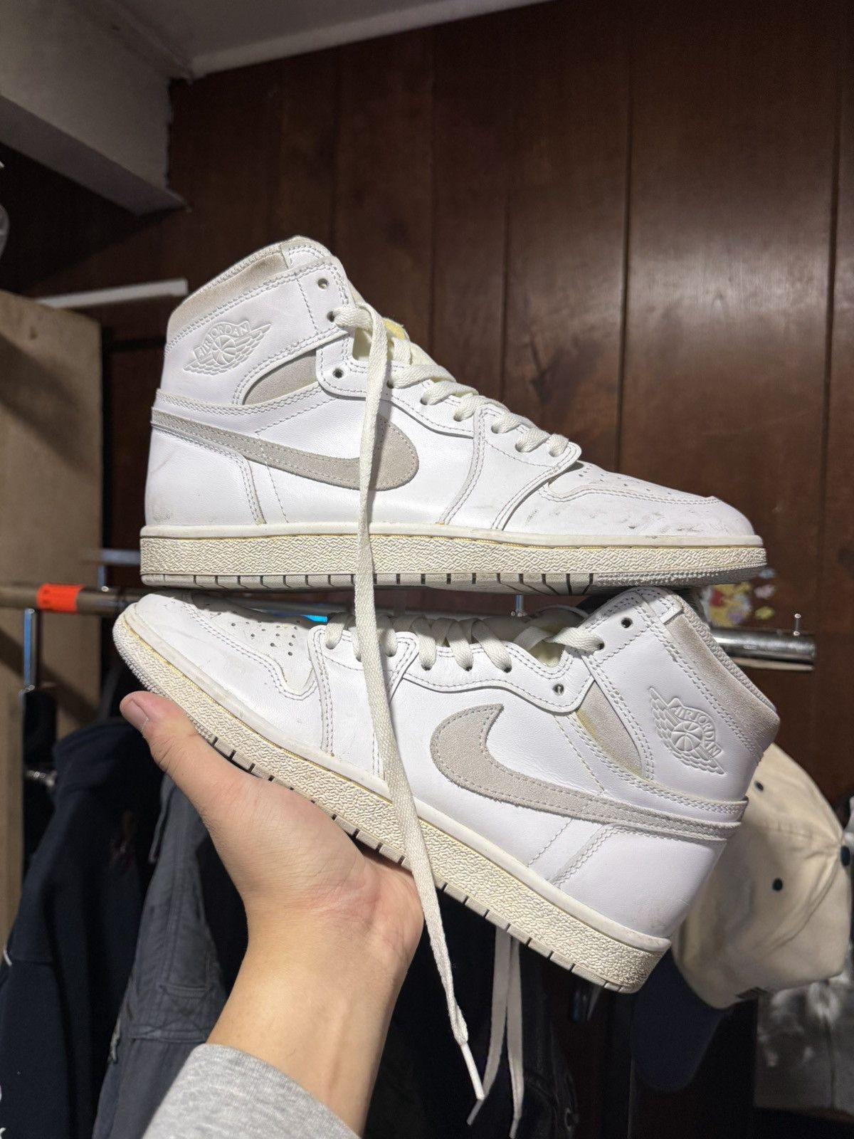 Jordan Brand Jordan 1 High OG 85 Neutral Grey Size US 9 / EU 42 - 8 Thumbnail