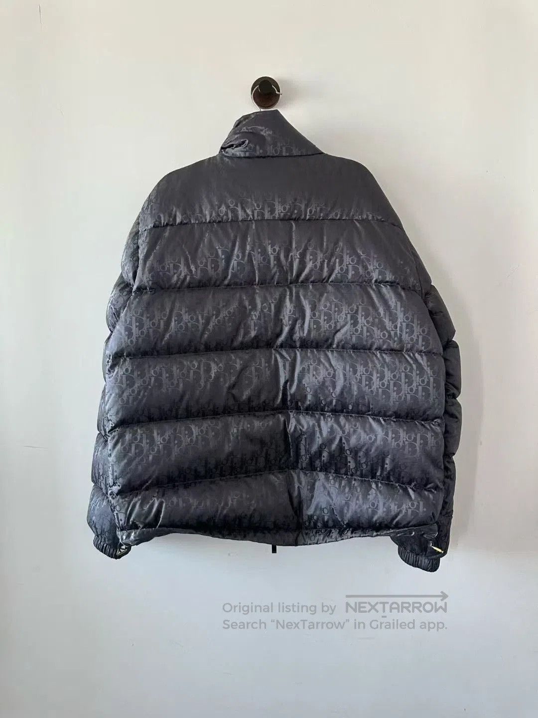 Dior Dior Black-Gray All-Over Print Down Jacket. Size US L / EU 52-54 / 3 - 2 Thumbnail