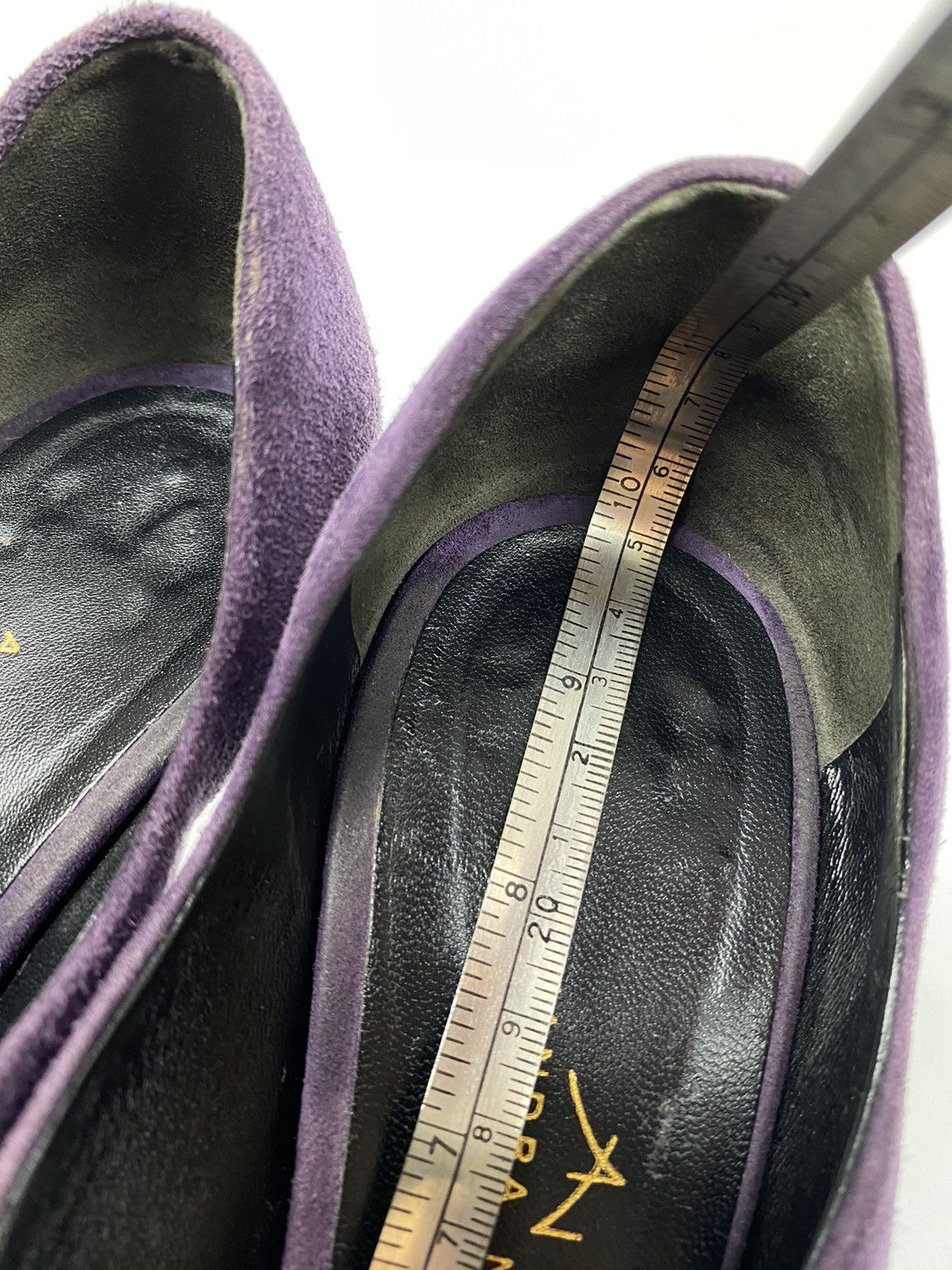 Designer Alexandra Neel Suede Heels size 38 Size US 8 / IT 38 - 9 Thumbnail