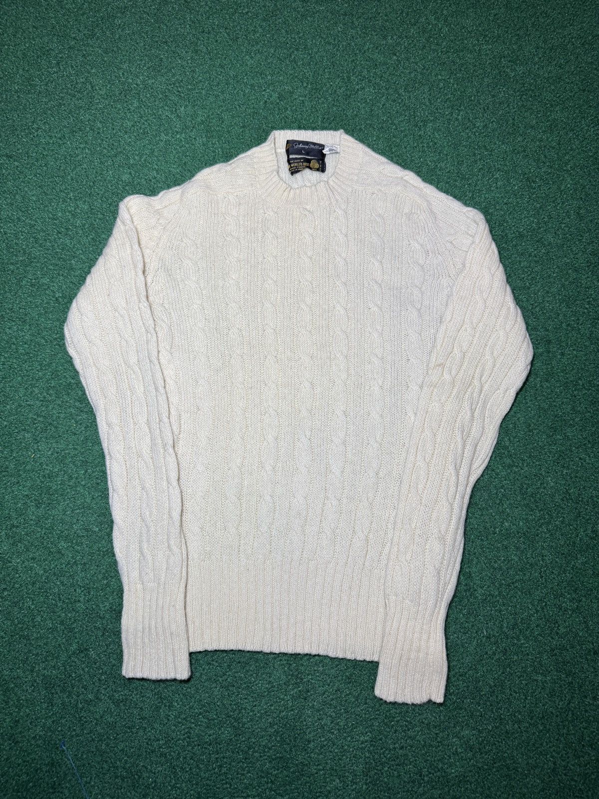 Vintage Johnny Miller Wool Pullover Knit Sweater 17x27