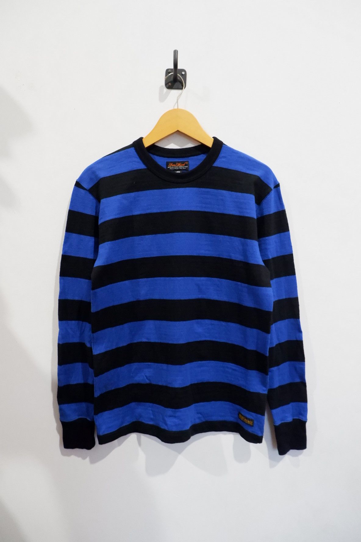 Iron Heart Iron Heart Stripes Heavy Weight Long Sleeve Sweaters Size US L / EU 52-54 / 3 - 1 Thumbnail