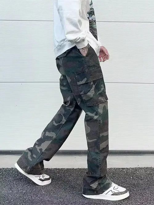 Other camo cargo flare pants Size US 32 / EU 48 - 3 Thumbnail