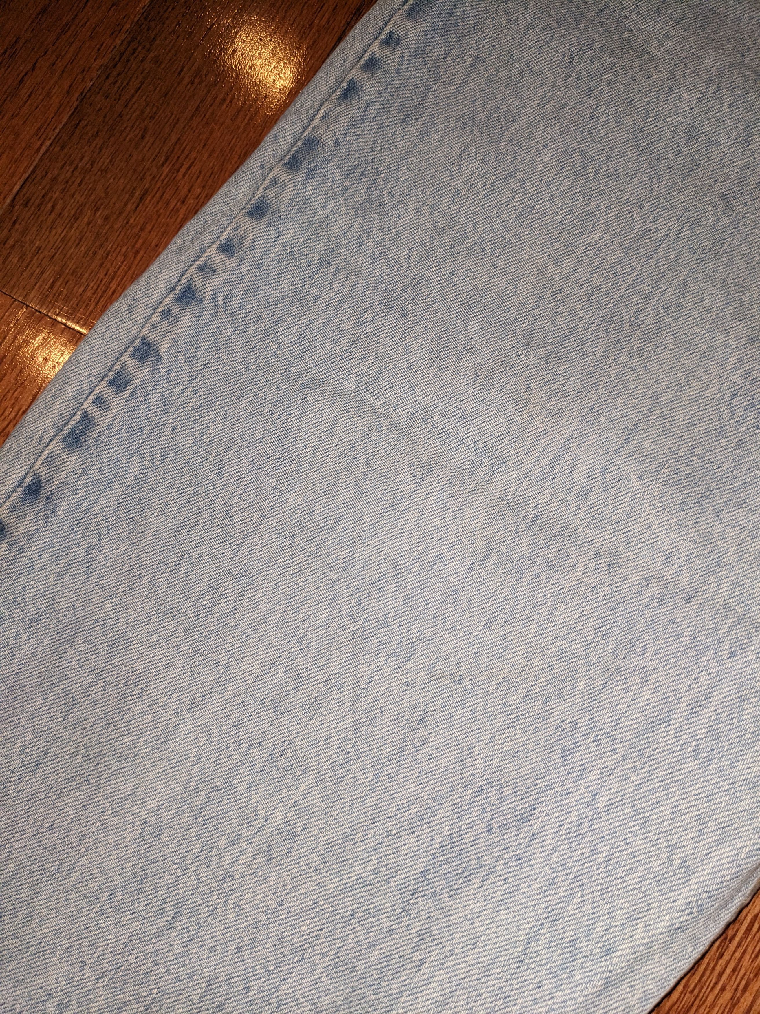 Levi's × Vintage Vintage 90s Levi's 550 38 x 30 Blue Denim Jeans Size US 38 / EU 54 - 11 Thumbnail