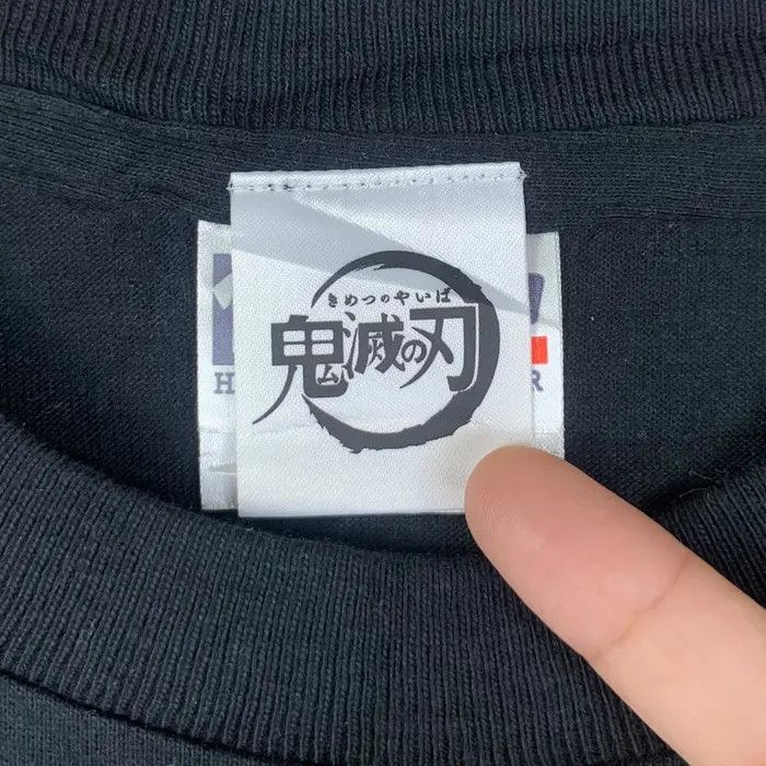 Vintage KIMETSU NO YAIBA INOSUKE Demon Slayer Anime Tee Shirt Size US M / EU 48-50 / 2 - 8 Thumbnail