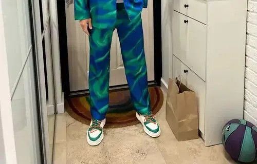 Other Streetwear Fashion Print Trousers Runway Mens Size US 29 - 2 Thumbnail