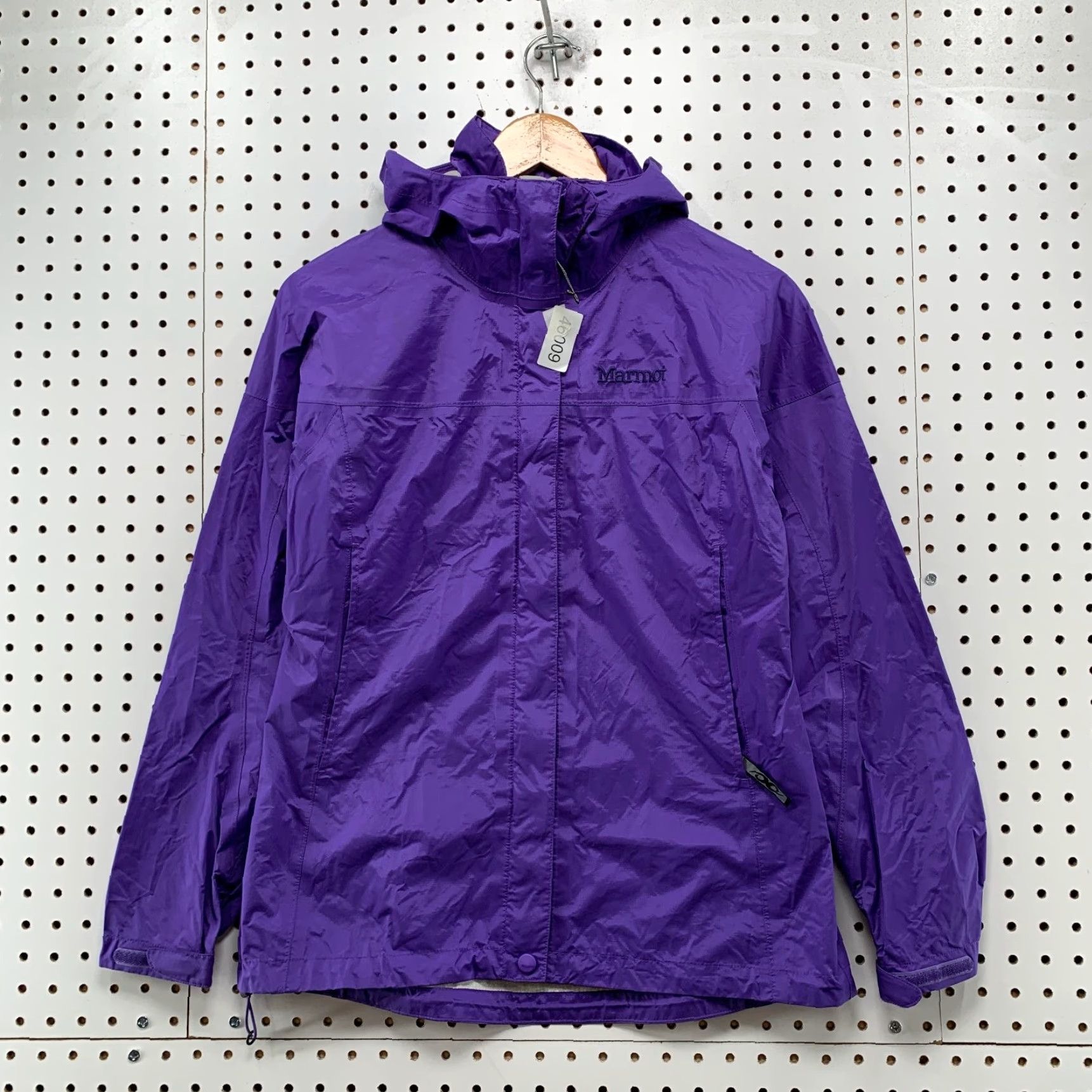 Marmot Marmot Rain Jacket Womens Small Purple Lightweight Hooded Water Repellent Jacket Size S / US 4 / IT 40 - 2 Thumbnail