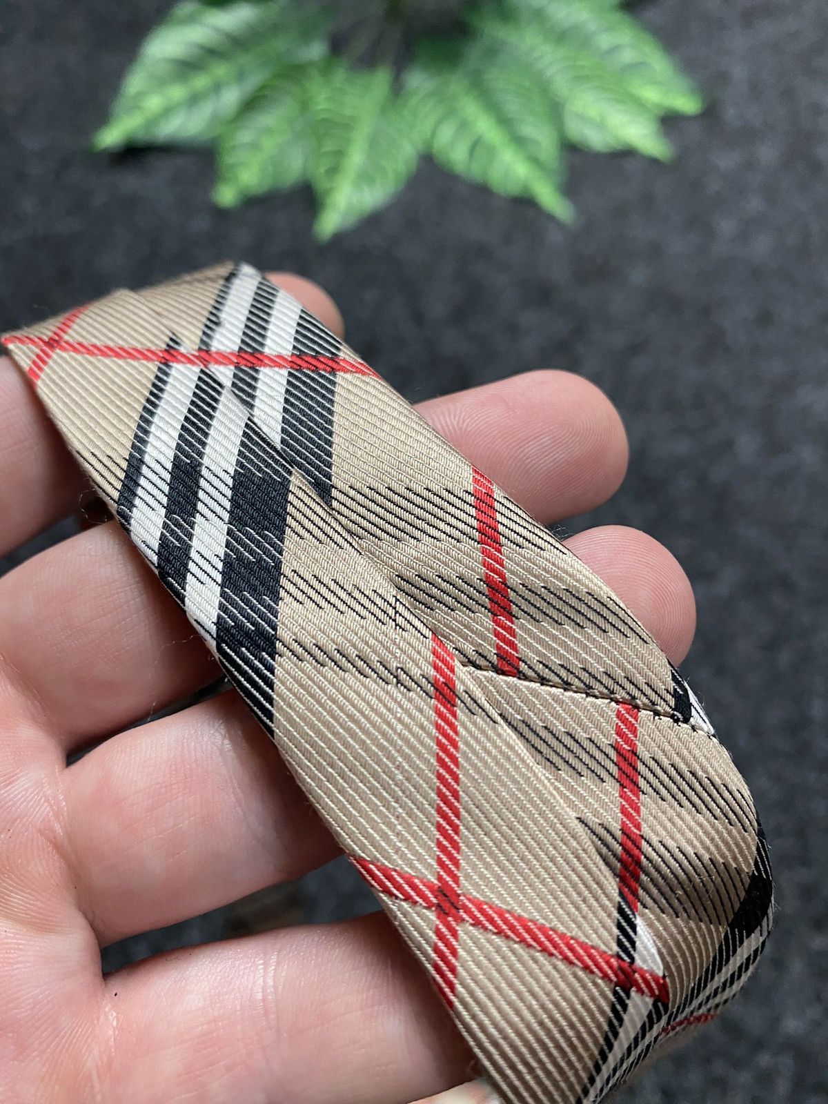 Vintage VINTAGE DER MANN TIE Burburry style Size ONE SIZE - 10 Thumbnail