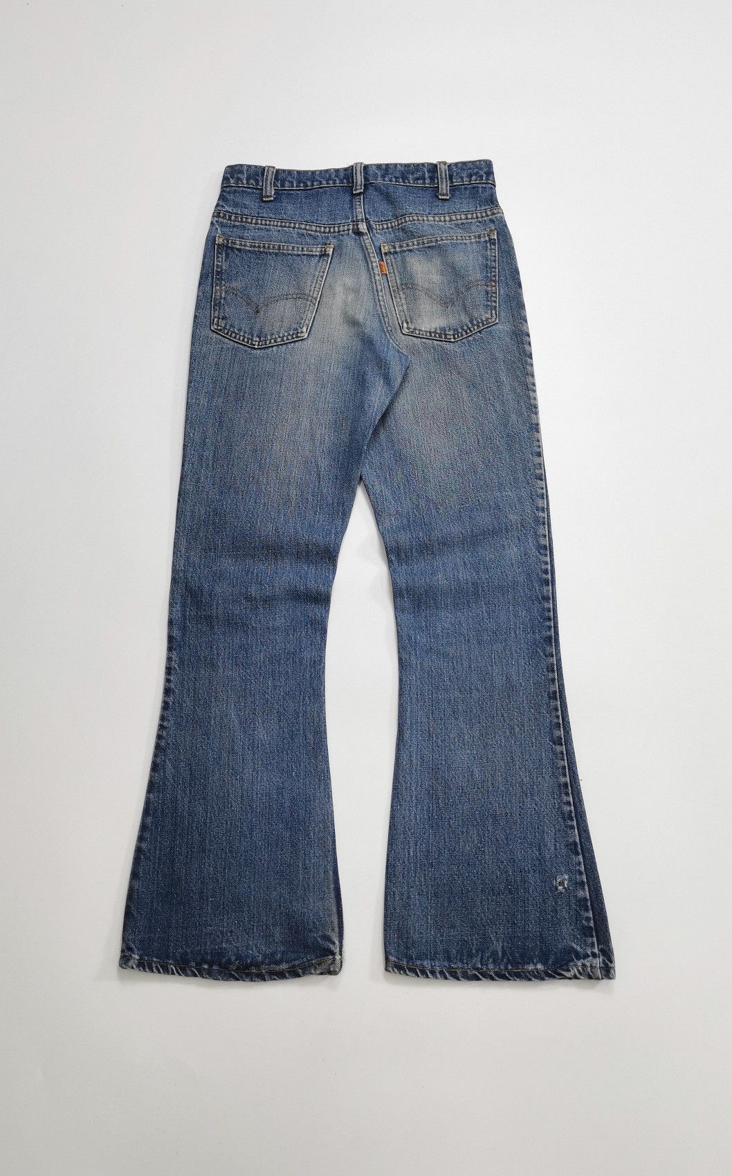 Levi's 80s Vintage Bootcut Levis Orange Tab Talon Zip Jeans Size US 28 / EU 44 - 4 Thumbnail