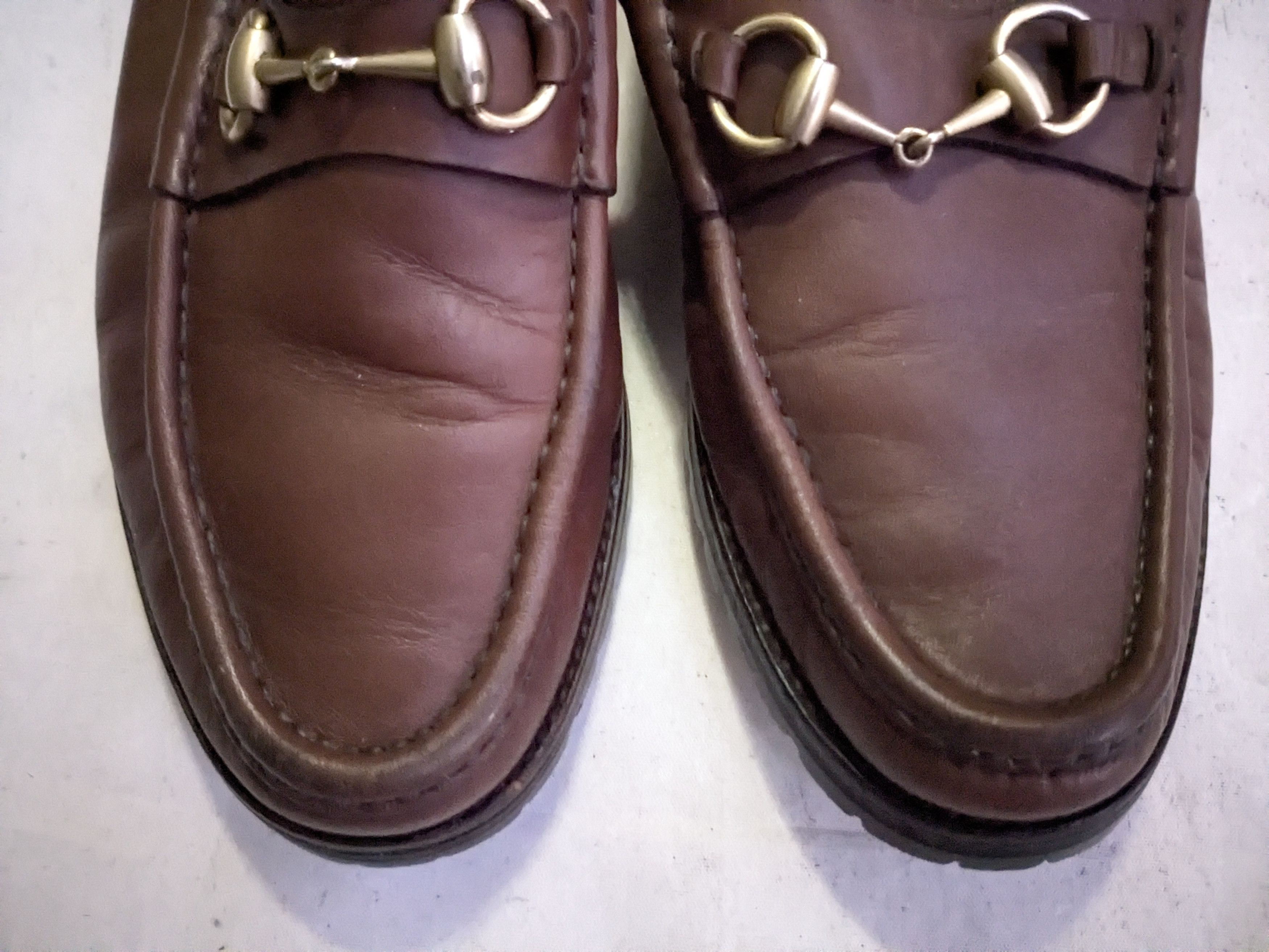Gucci Gucci Horsebit Loafers Brown Leather 9.5 D Size US 9.5 / EU 42-43 - 3 Thumbnail