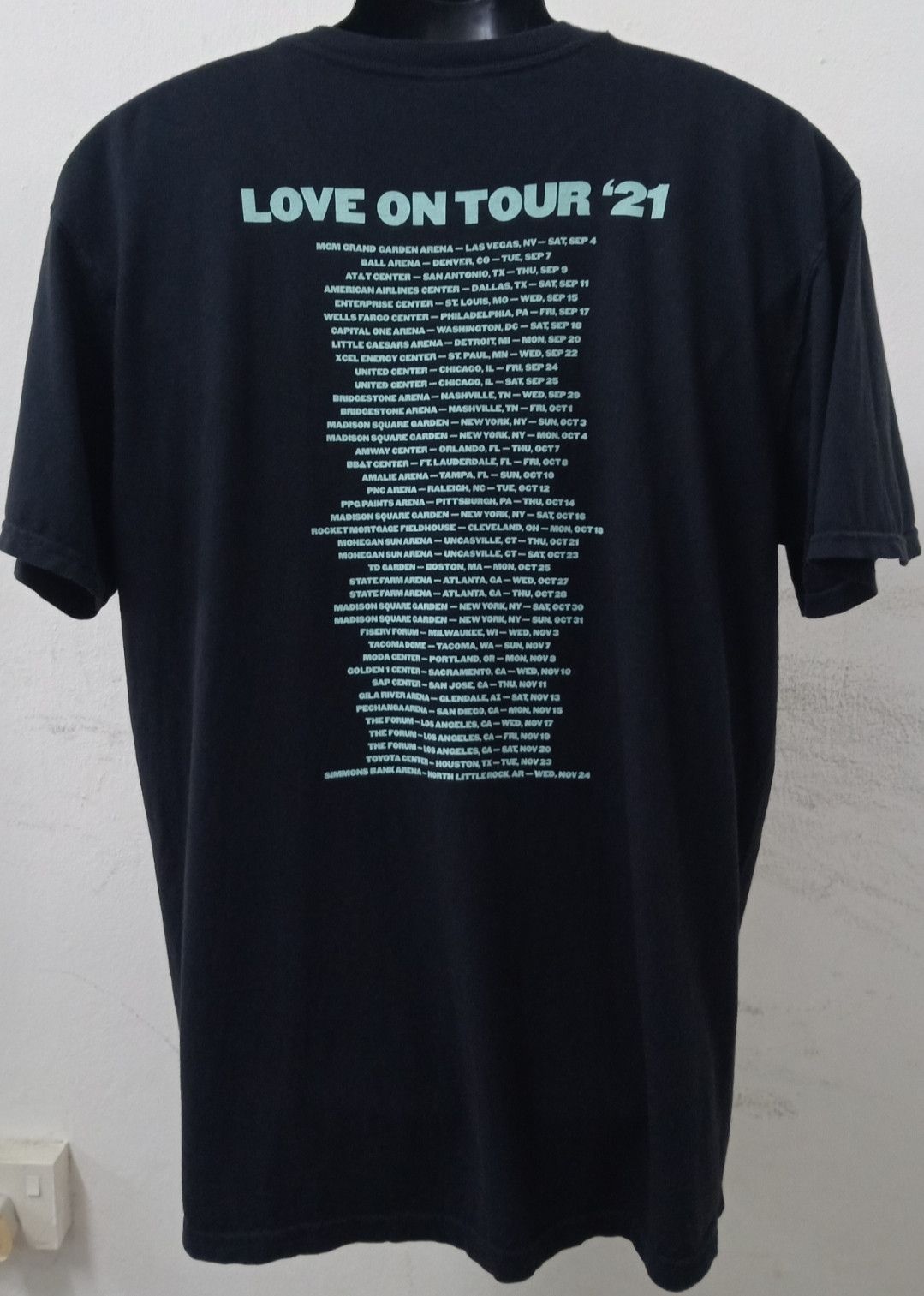 Band Tees Harry Styles Love On Tour '21 T-shirt Size US L / EU 52-54 / 3 - 2 Thumbnail