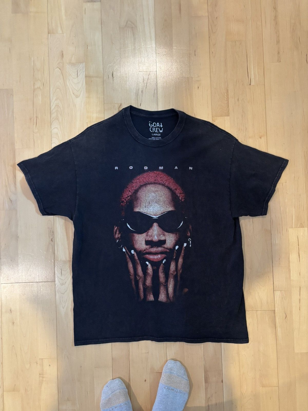 GOAT Crew Dennis Rodman Tee Size US L / EU 52-54 / 3 - 1 Thumbnail