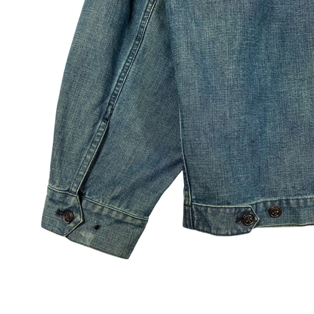Japanese Brand Vintage Unique Retro Ken Collection indigo denim Zipper Size US L / EU 52-54 / 3 - 12 Thumbnail