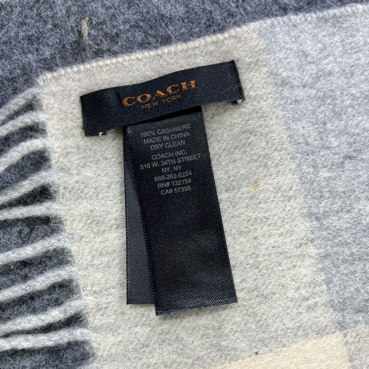 Coach Coach Cashmere Scarf / Muffler / Neckwear T416 Size ONE SIZE - 6 Thumbnail
