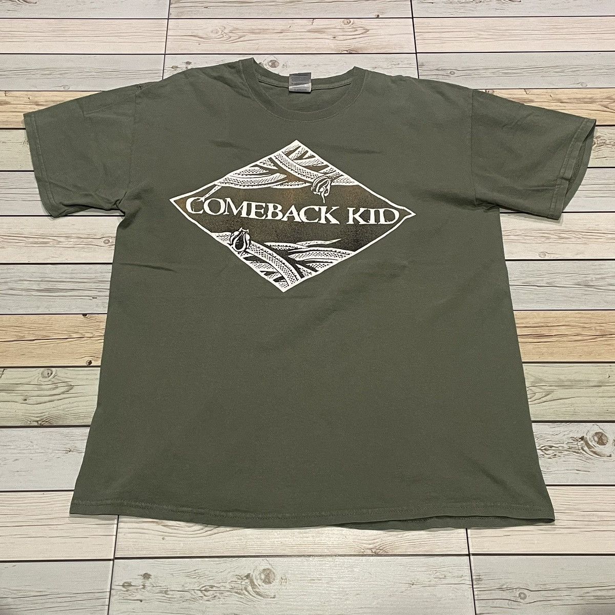 Band Tees Rare Vintage Comeback Kid Band Tour T Shirt Hardcore Punk Size US L / EU 52-54 / 3 - 1 Thumbnail