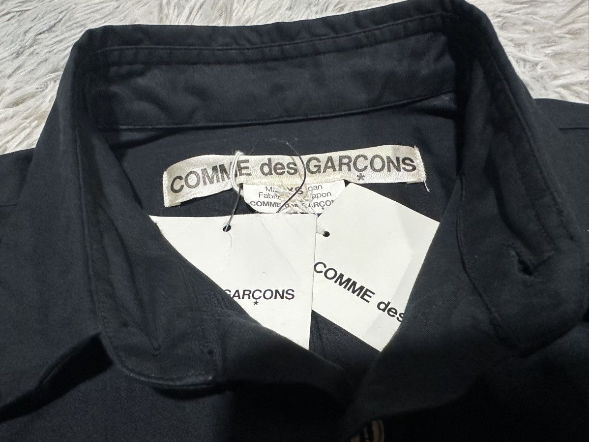 Comme des Garcons 🔥Archived Ss10 Comme Des Garcons Long Shirt PVC Sleeve Size US XS / EU 42 / 0 - 14 Thumbnail