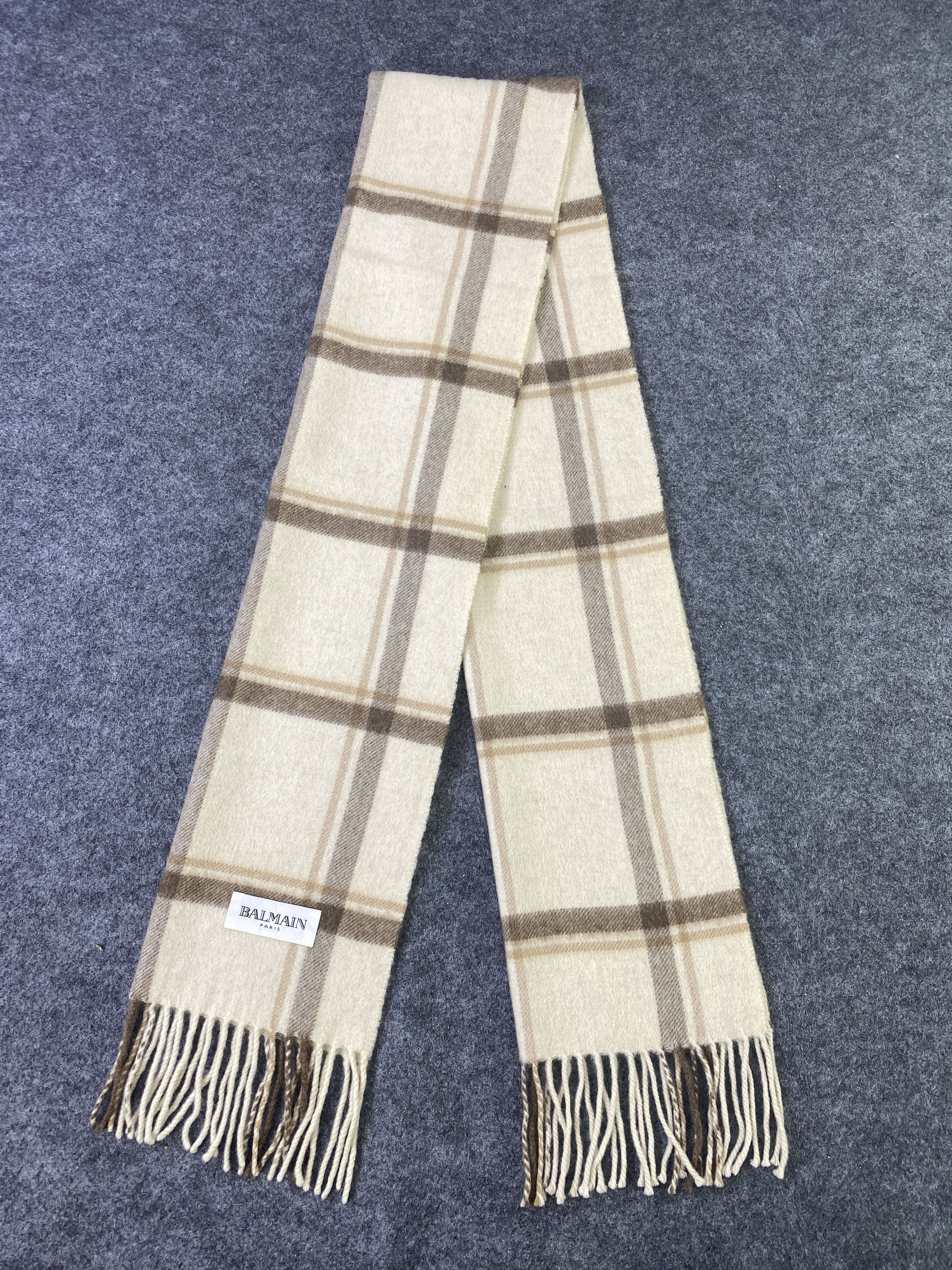 Balmain BALMAIN Scarf / Muffler / Neckwear -T765 Size ONE SIZE - 4 Thumbnail