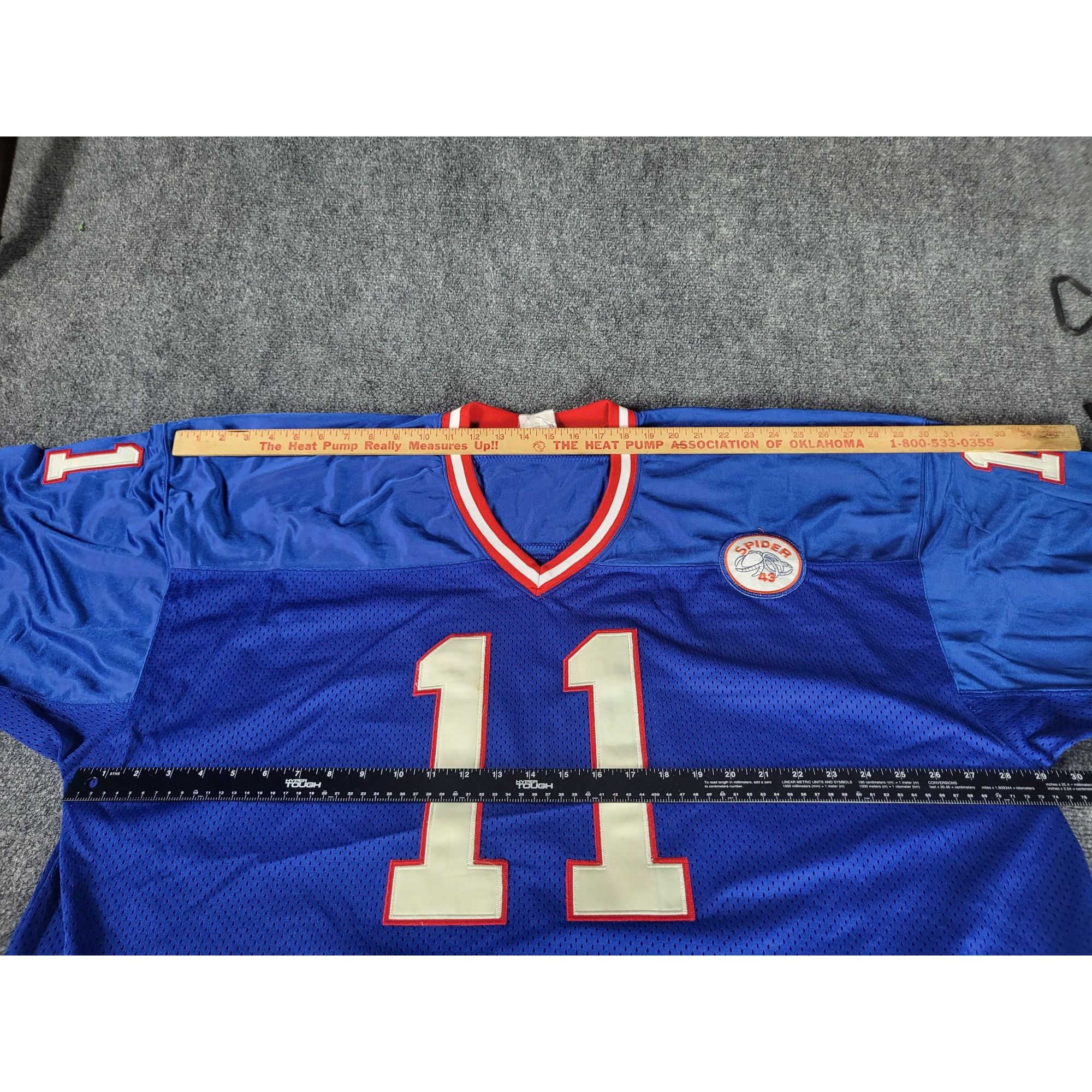 Vintage Vintage New York Giants Simms 11 Jersey Men Sz 56 Blue Spide Size US XXL / EU 58 / 5 - 9 Thumbnail