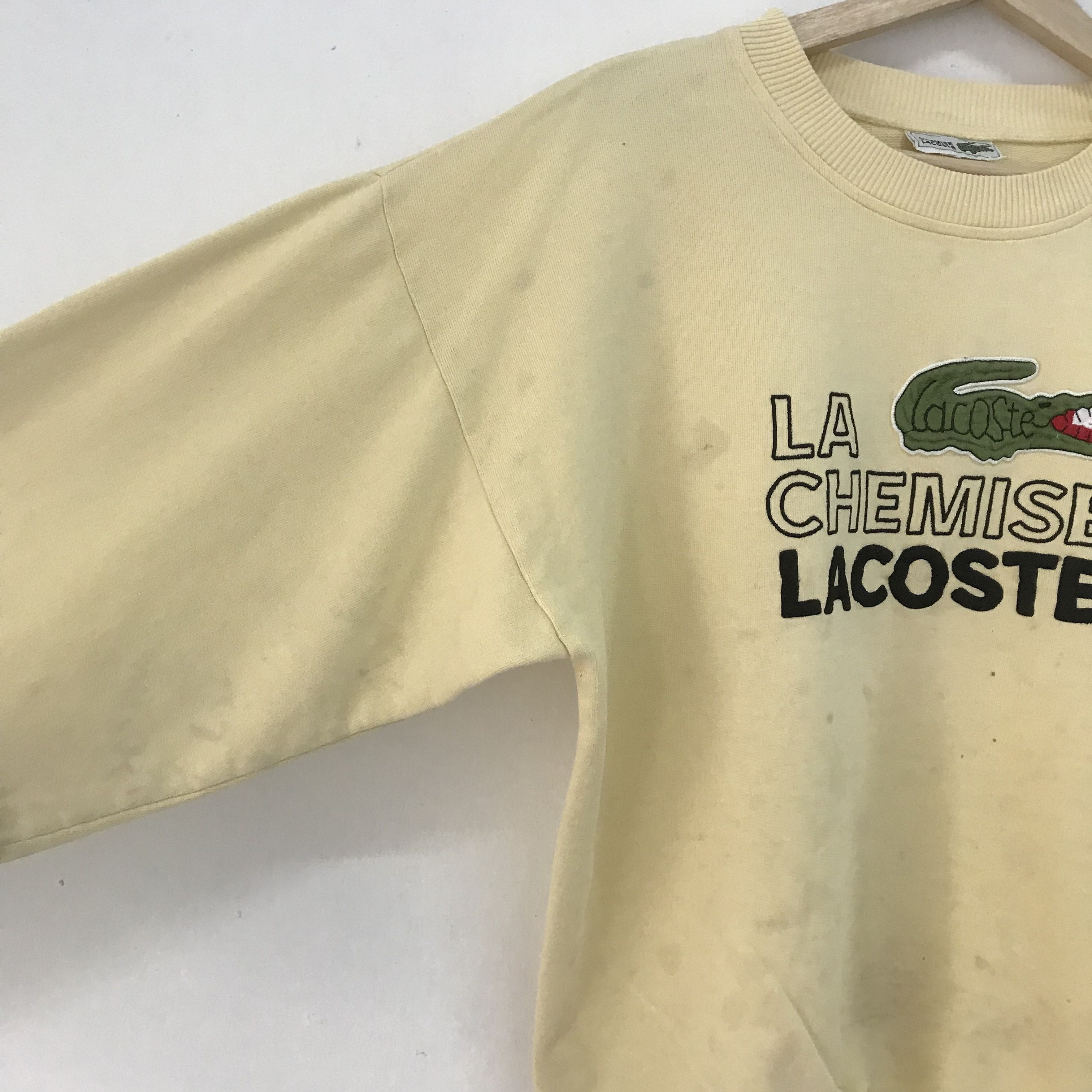 Lacoste Vintage 1990s Chemise Lacoste - 154 Size US M / EU 48-50 / 2 - 4 Thumbnail