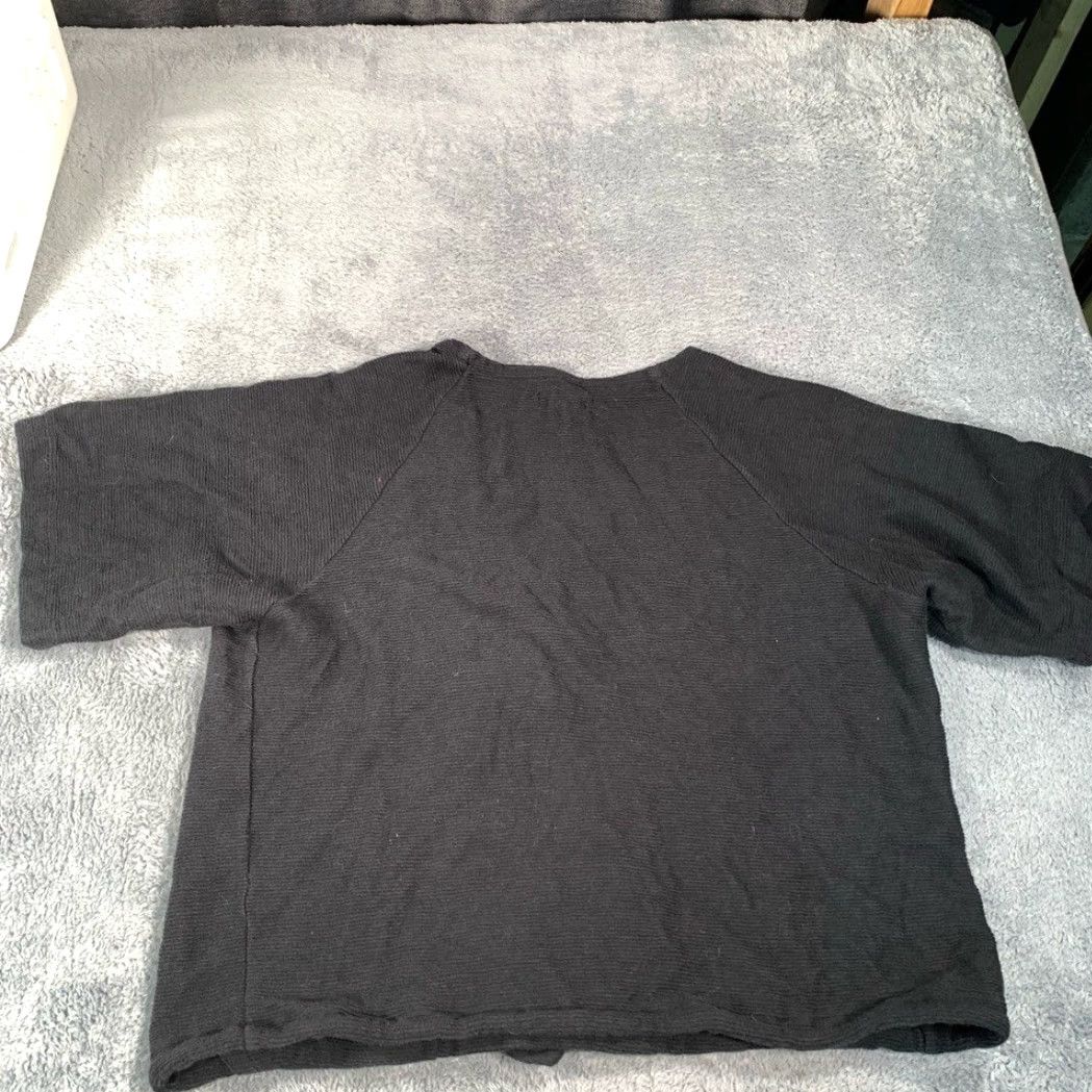 Madewell Madewell Knit Blouse XL Black Women T-Shirt Regular Size Size XL / US 12-14 / IT 48-50 - 6 Thumbnail